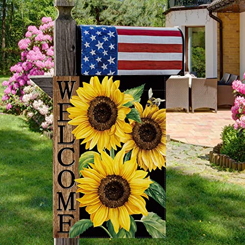 Cmegke SF003 Sunflower Garden Flag thumb #3