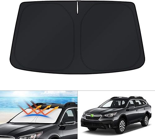 Miniatura 80 de KUST Parasol para parabrisas para BMW X5 2014 2015 2016 2017 2018, accesorios de ajuste personalizado, protector de visera solar plegable, bloquea