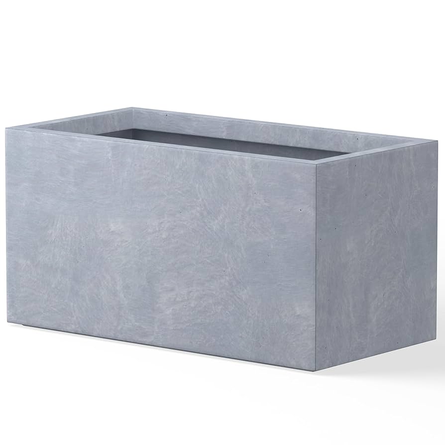 Amazon.co.jp: Kante プランター コンクリート スレートグレー