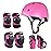 JBM Adult & Kid Skating Protective Gear Set for Beginner to Advanced, Skateboard Helmet Knee and Elbow Pads with Wrist Guards for Inline Roller Skating, Scooter, Skateboarding