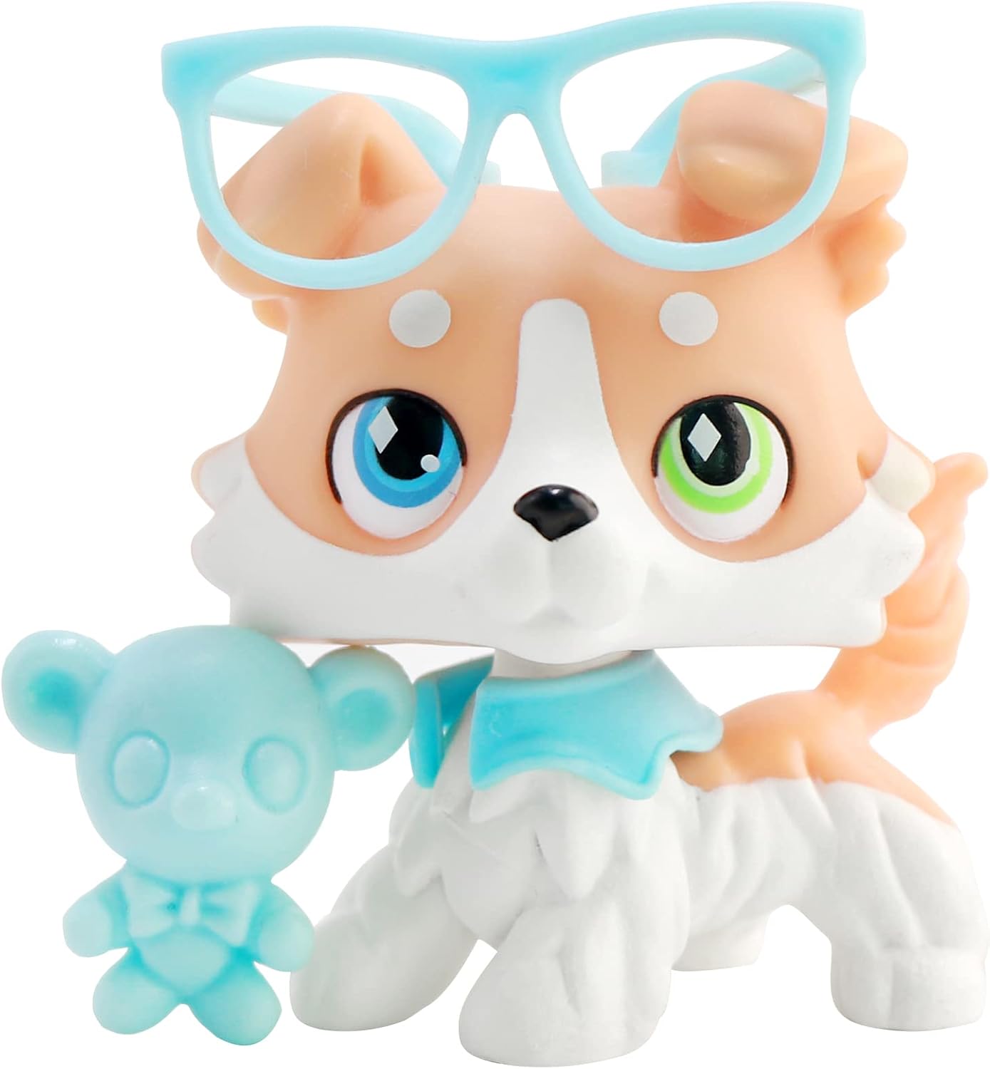 Custom lps Pet, ooak lps Figure Dog lps Vanilla Collie