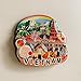 Vietnam Tourism Tourist Travel Gift Souvenir 3D Wooden Decorative Refrigerator Fridge Magnet Sticker Craft Home Kitchen Decoration