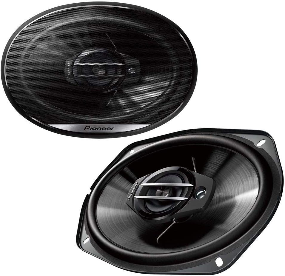 Pioneer TS-G6930F 800 Watts Max Power 6 x 9" 3-Way G-Series Coaxial Full Range Car Audio Stereo Speakers