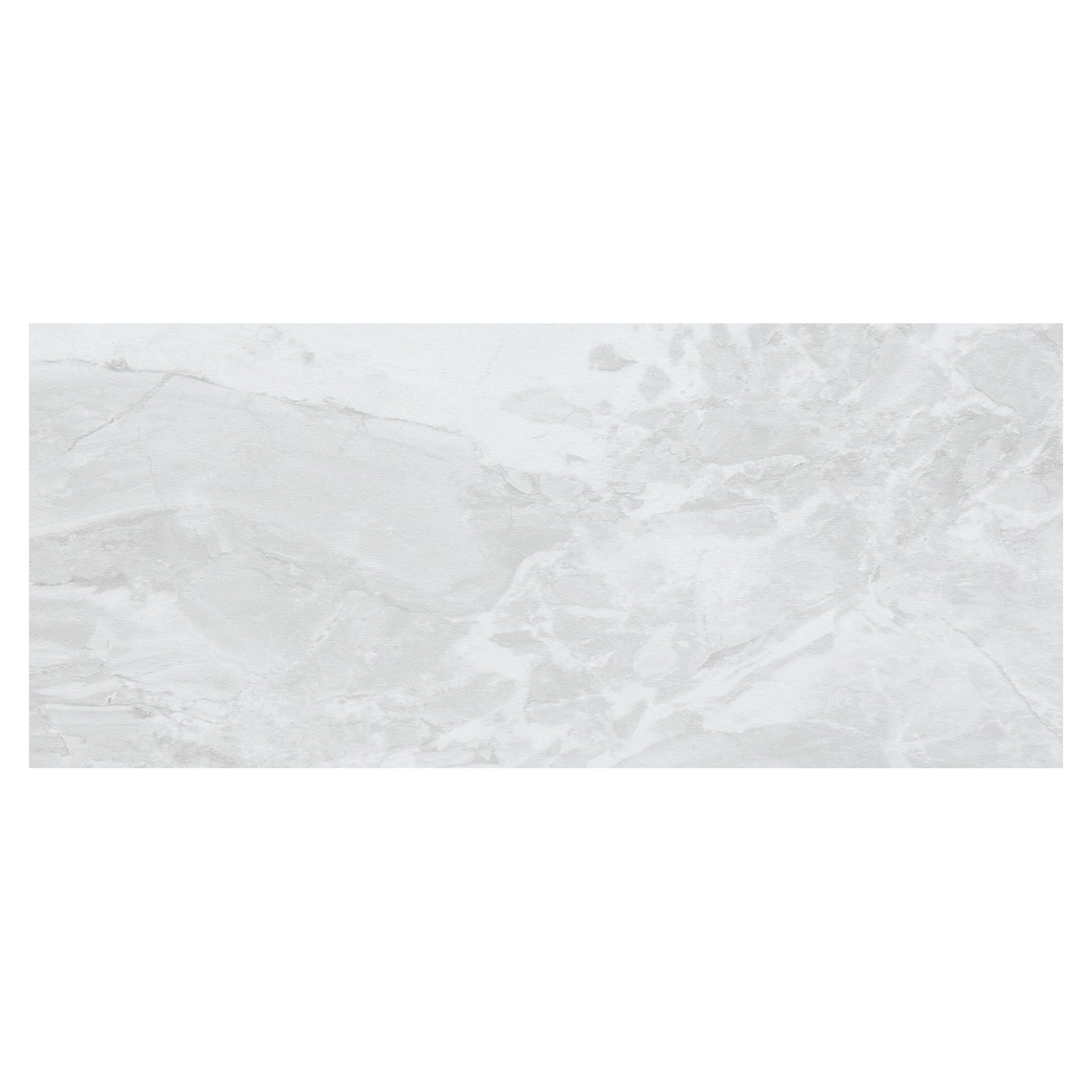 Palisade Interlocking Vinyl Waterproof Wall/Backsplash Tiles for Kitchen or Bathroom in Iced Pewter (4.5x11 in. Sample)