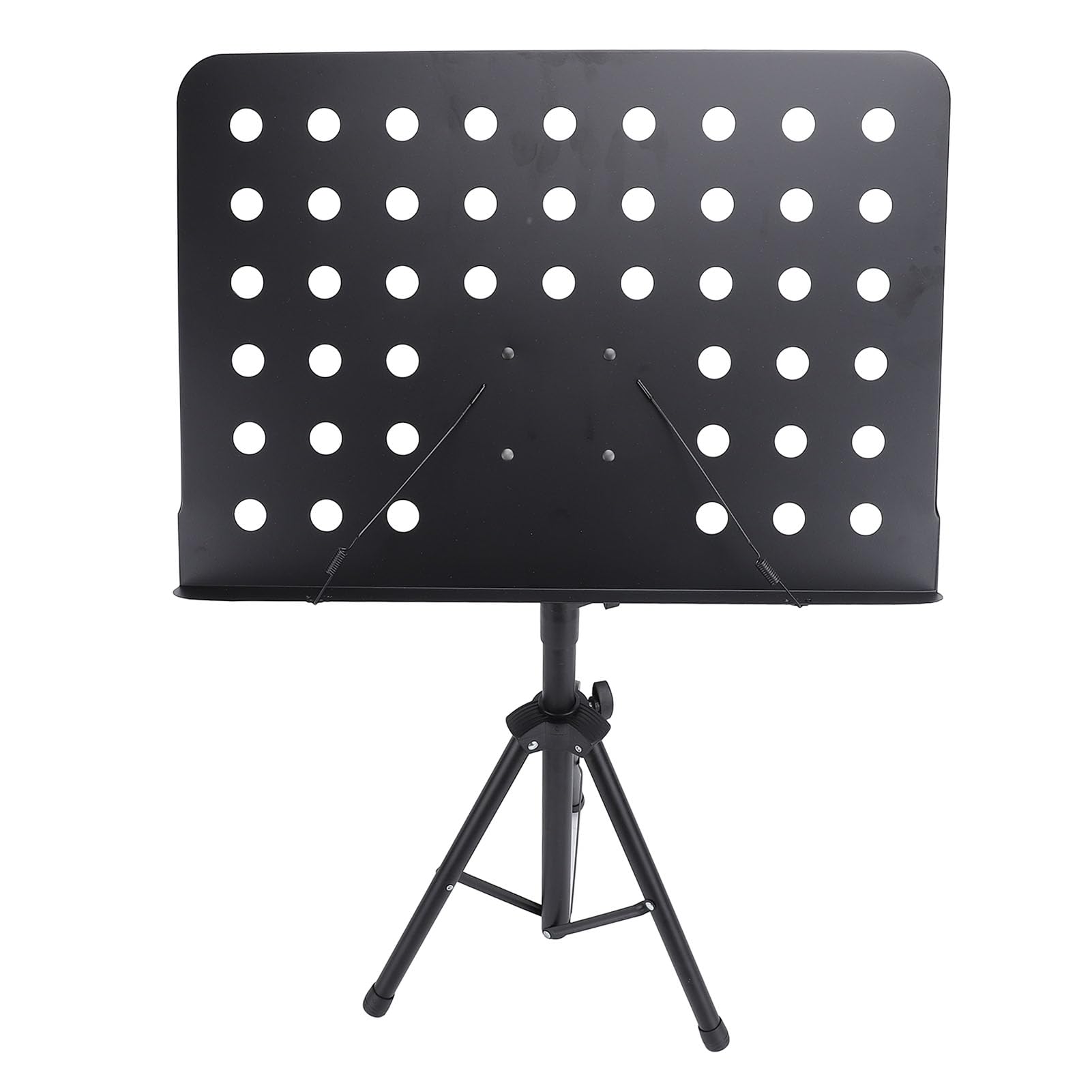 Jeffergarden Support Réglable pour Partitions de Livre de Musique, Portable, Pliable, pour Guitare, Violon, Piano, Support de Musique Pliable pour Clavier, Trombone, Clarinette avec Clip, Lecture