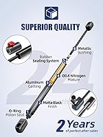 Vista 5 de OTUAYAUTO Soporte de gas de 10 pulgadas, soporte de elevación universal de 200N/45 libras, 4058 para cofre de soporte de tapa, caja de herramientas