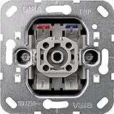 Schalterprogramm Gira 011600 11600 Wechselsch-Modul Ko, UPIP 20, 1, Metallisch