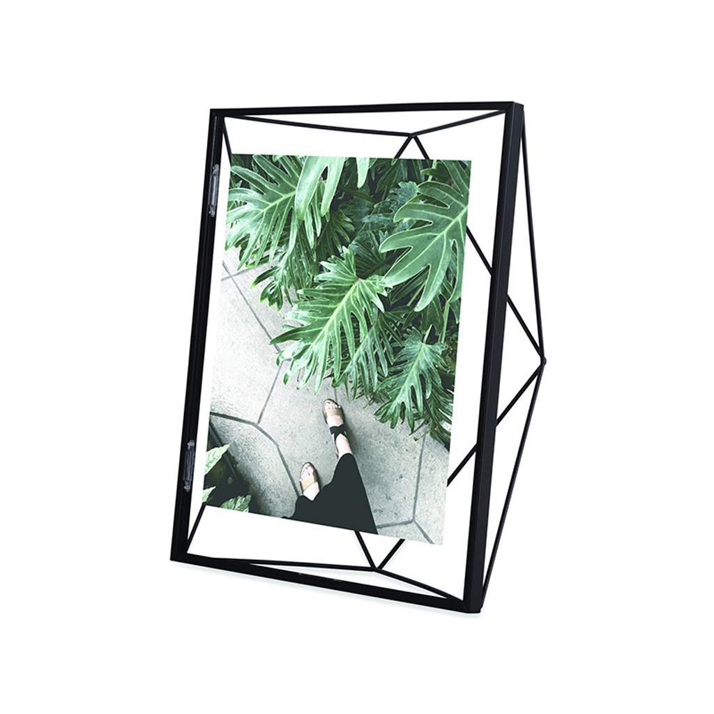 MOBYGKFY Picture Frame, 5x7 Photo Display for Desk or Wall, Copper