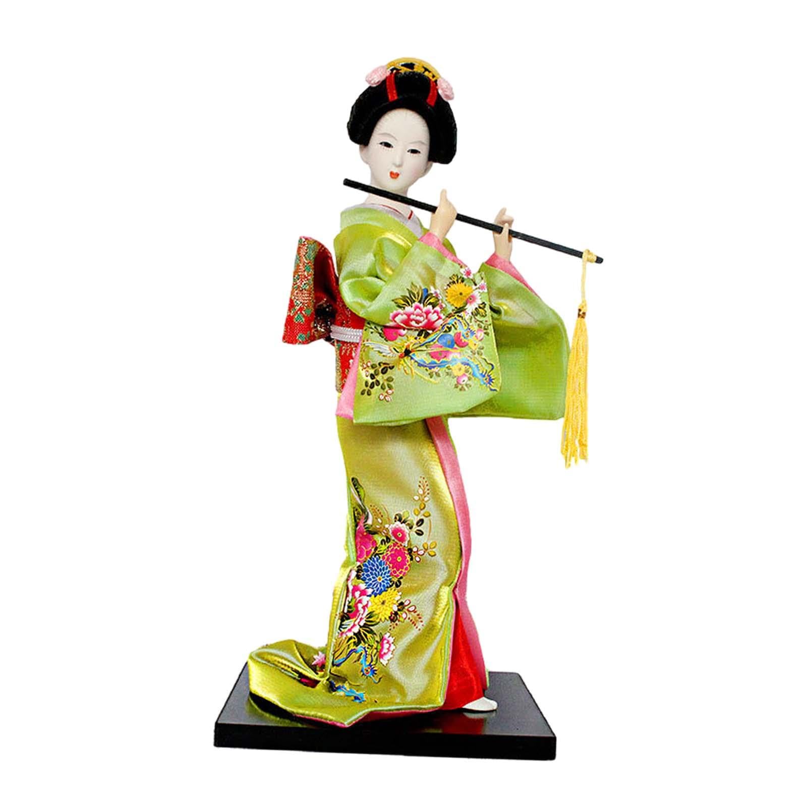 ビンテージ　日本人形　30cm　レトロ品 Amazon.co.jp: TISHITA 30cm 日本の芸者 女性 着物人形 東洋人形 伝統