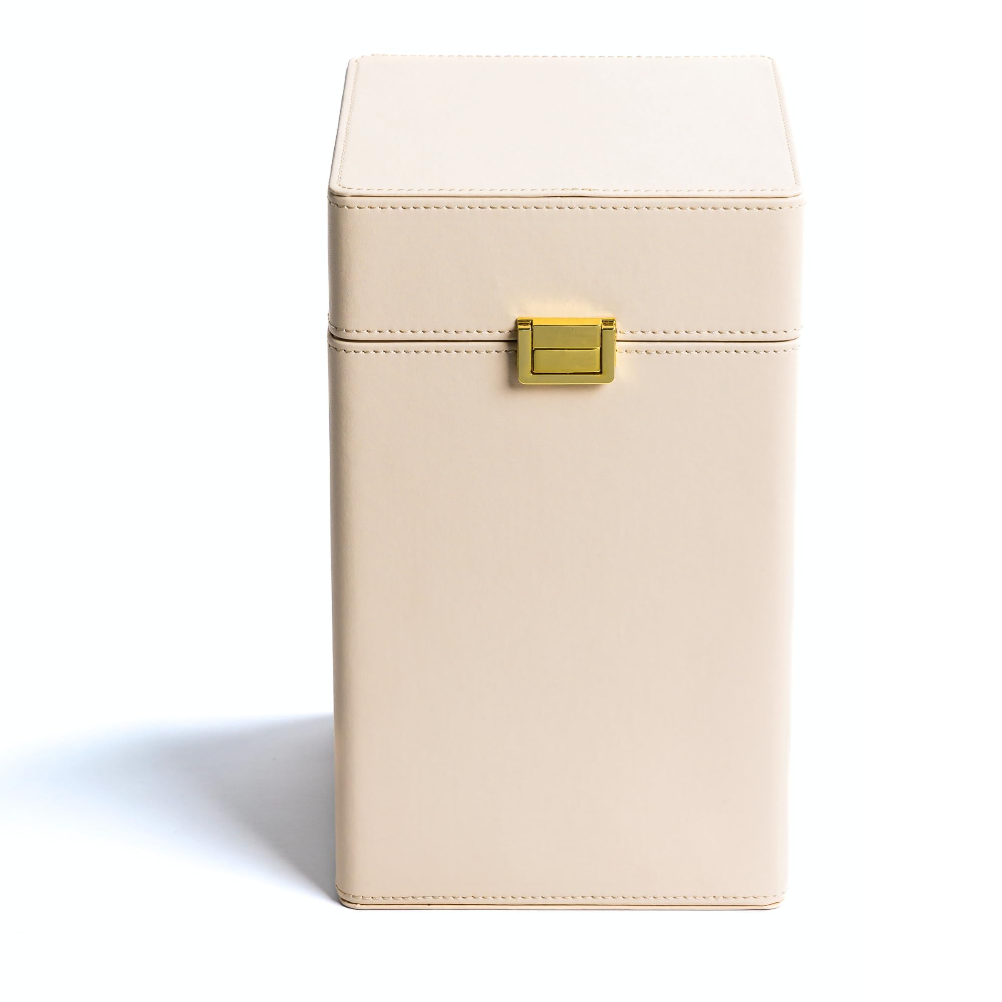 Redwood Studio Premium Cream Modern Cremation Urns for Human Ashes Adult | Large Urn Memorial Box | Handmade Funeral Keepsake Urn | Up to 200 lbs Cremains Capacity |