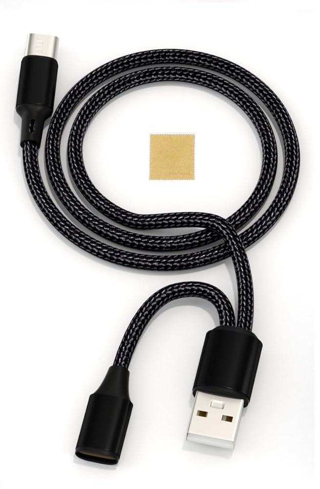 Sound Wave 両端 L字 USB Type C Amazon.co.jp: Sound Wave【 2In1 充電 USB Type C 二股ケーブル