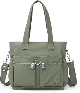 Collsants Tote Bag for Women Nylon Purse and Handbags Tote Purse Crossbody Bag Messenger Bag
