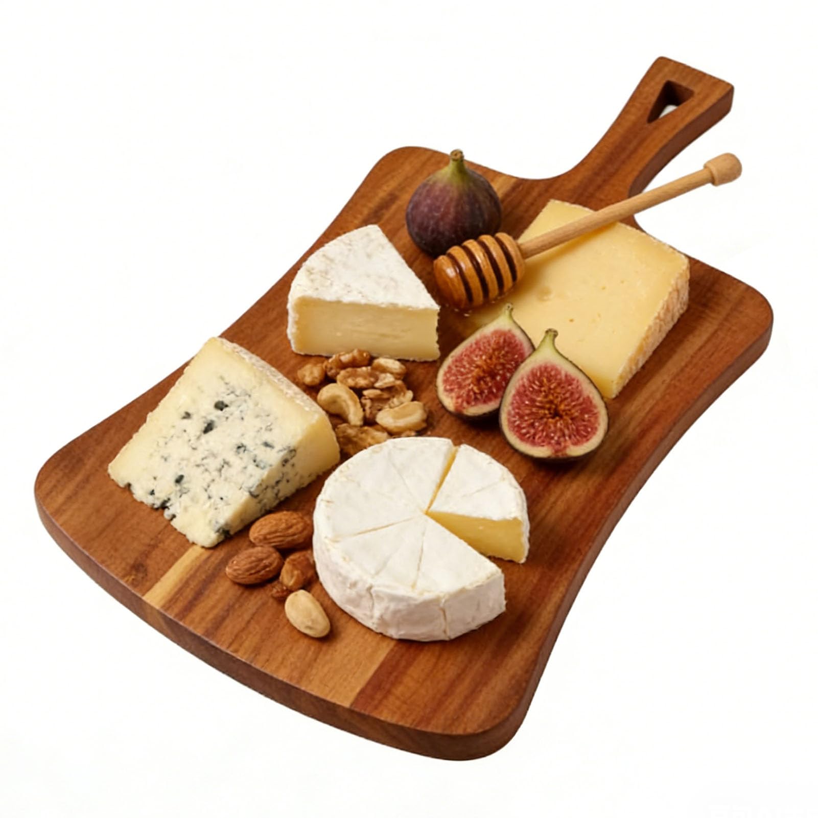 Ejoyous Tabla de Cortar de Madera Tabla de Cortar de Madera Grande con 18,11 X 10,24 X 0,6 Pulgadas de para Preparación de Cocina Servir Queso Pan Frutas Verduras Charcutería (46x26x1,5