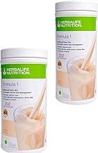 HERBALIFE Formula 1 Nutritional Shake Mix - Vanilla & Vanilla Flavor For Weight Loss Combo Pack Of 2 PIECES Combo (1000 Gram)