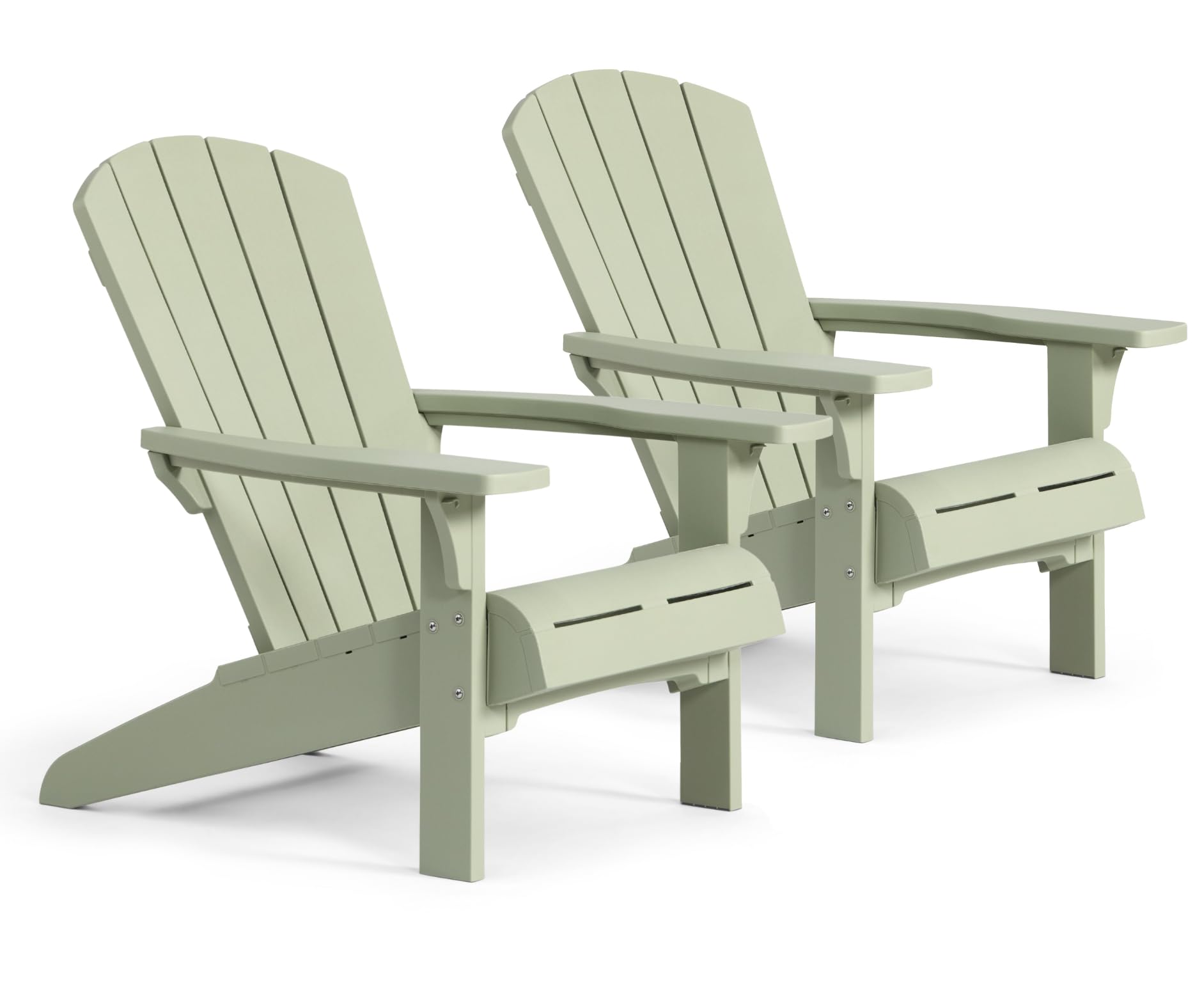 KETER Fauteuil de Jardin Adirondack - Lot de 2 - Vert