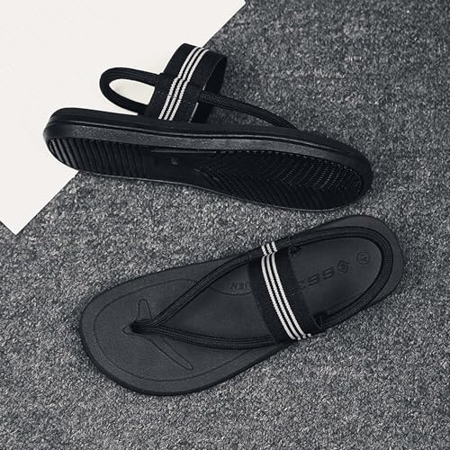 Large men's outdoor walking slippers, comfortable walking flip flops, sandals, casual flat shoes3