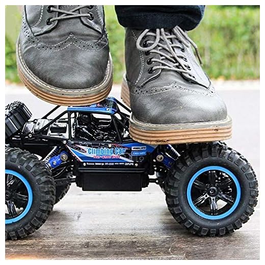 YYQIANG Radiostyrd bil, terrängfordon i skala 1:14, hög hastighet 45 km/timme ,4WD 2,4 GHz, radiostyrd bil, monster krypare, vagn drift, lastbil, elektrisk off-road, gåvor till barn och vuxna