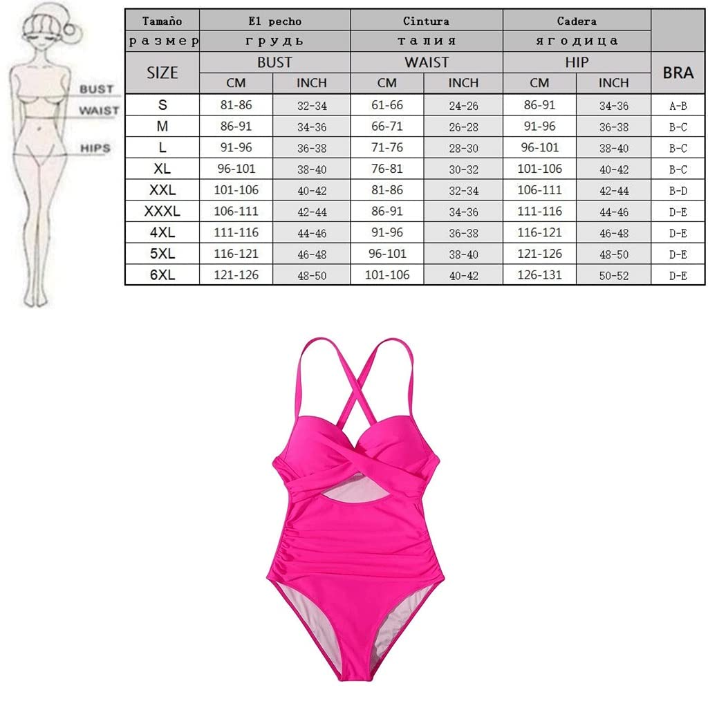 Odzież plażowa Sexy One Piece Stroje kąpielowe w dużych rozmiarach Kobiety Strój kąpielowy Zamknięty damski strój kąpielowy na basen (kolor: czerwony, rozmiar: Scode) (czerwony X)