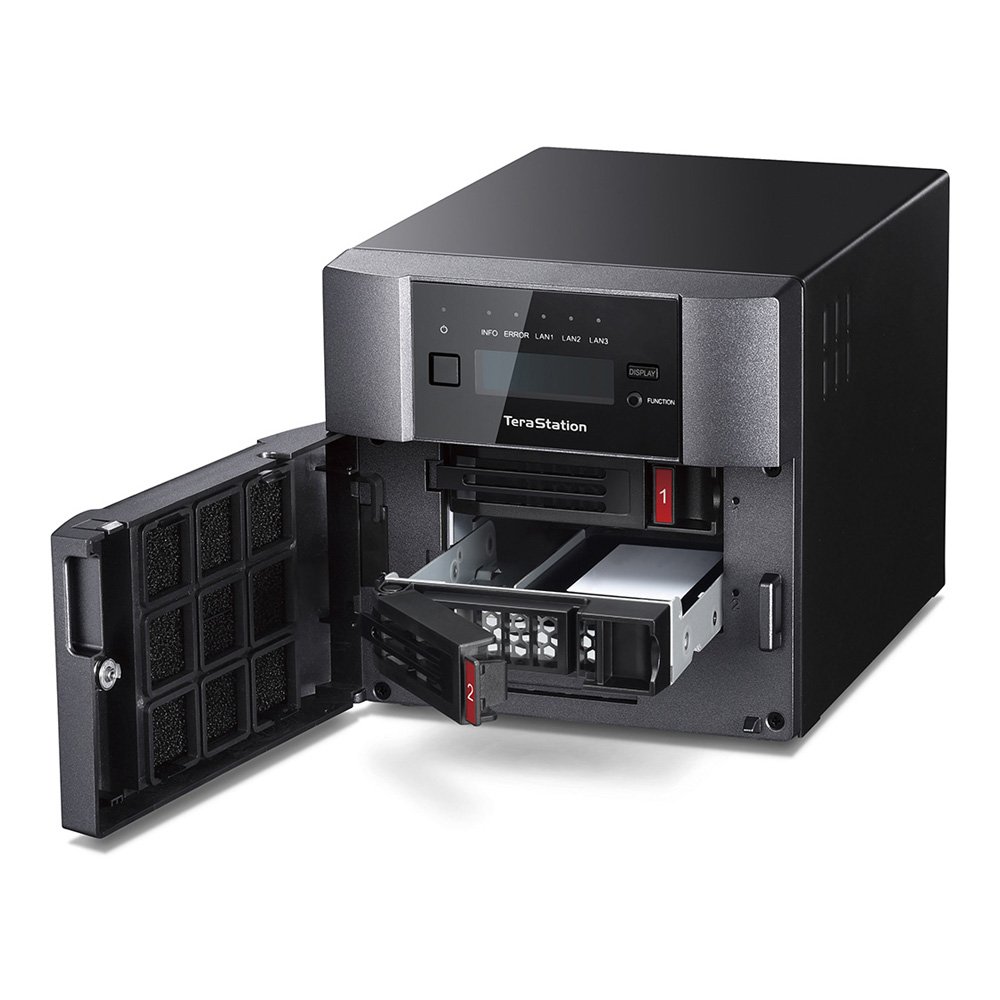 BUFFALO TeraStation TS5210DN 2TBｘ2 10G Amazon.co.jp: BUFFALO TeraStation TS5210DN Series 2 Drive 2TB