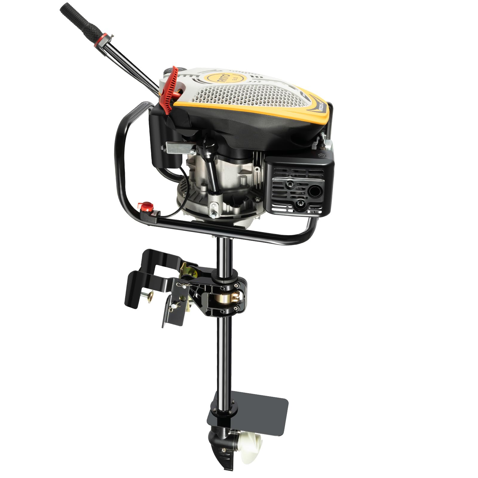 Venionwa 4 Stroke 9 HP Outboard Motor, Outboard Motor, Heavy Duty Fishing Boat Engine, Outboard Motor Fishing Boat Engine, Boat Engine Motor,