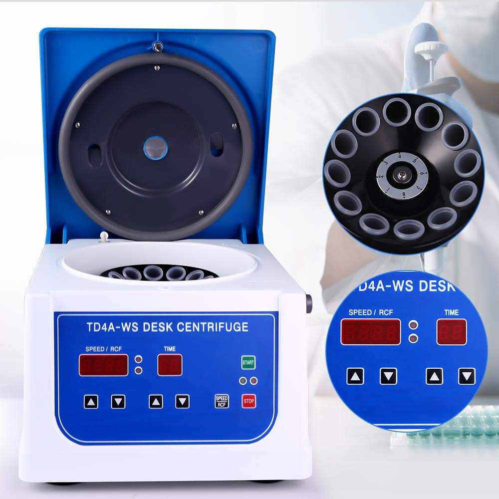 PRP Centrifuge Lab Desktop Centrifuge with 12x15ML Place Rotor, 110 V