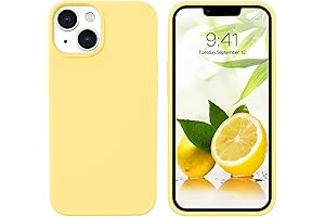 GUAGUA Yellow iPhone 13 Case for Optimal Protection and Sleek Style