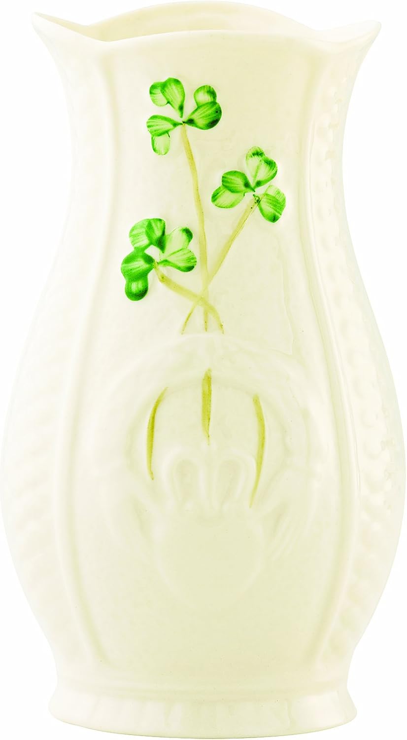 Belleek Mini Gaelic Vase, 4" Home & Kitchen