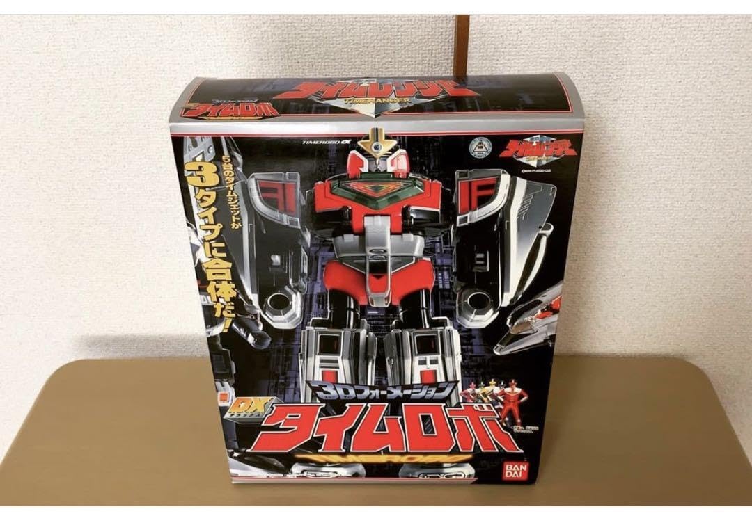 タイムレンジャー　タイムロボ Mirai Sentai Time ranger】BANADAI 3D Formation DX Time Robo