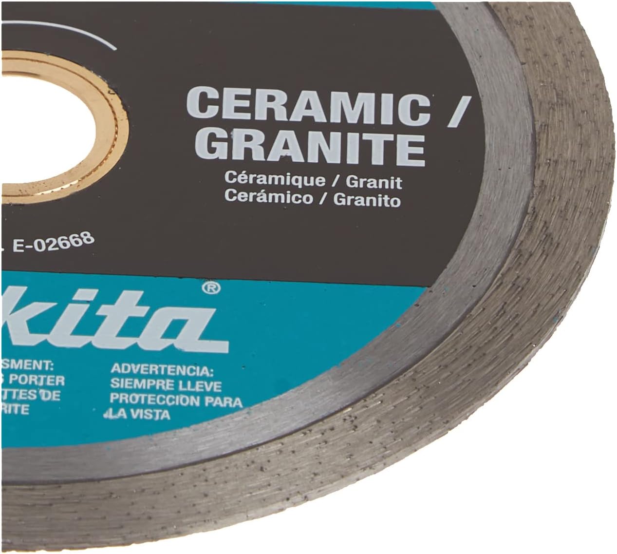 Makita E-02668 4-1/2" Diamond Blade, Continuous Rim, General Purpose - Image 3