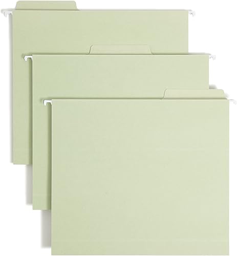 Miniatura 1 de Smead Carpetas FasTab colgantes, Verde Musgo