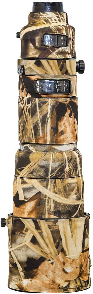 LensCoat compatible with Nikon 200-400 VR Lens Cover (Realtree Max4 HD) Camouflage Neoprene Camera Lens Protection Sleeve LCN200400M4