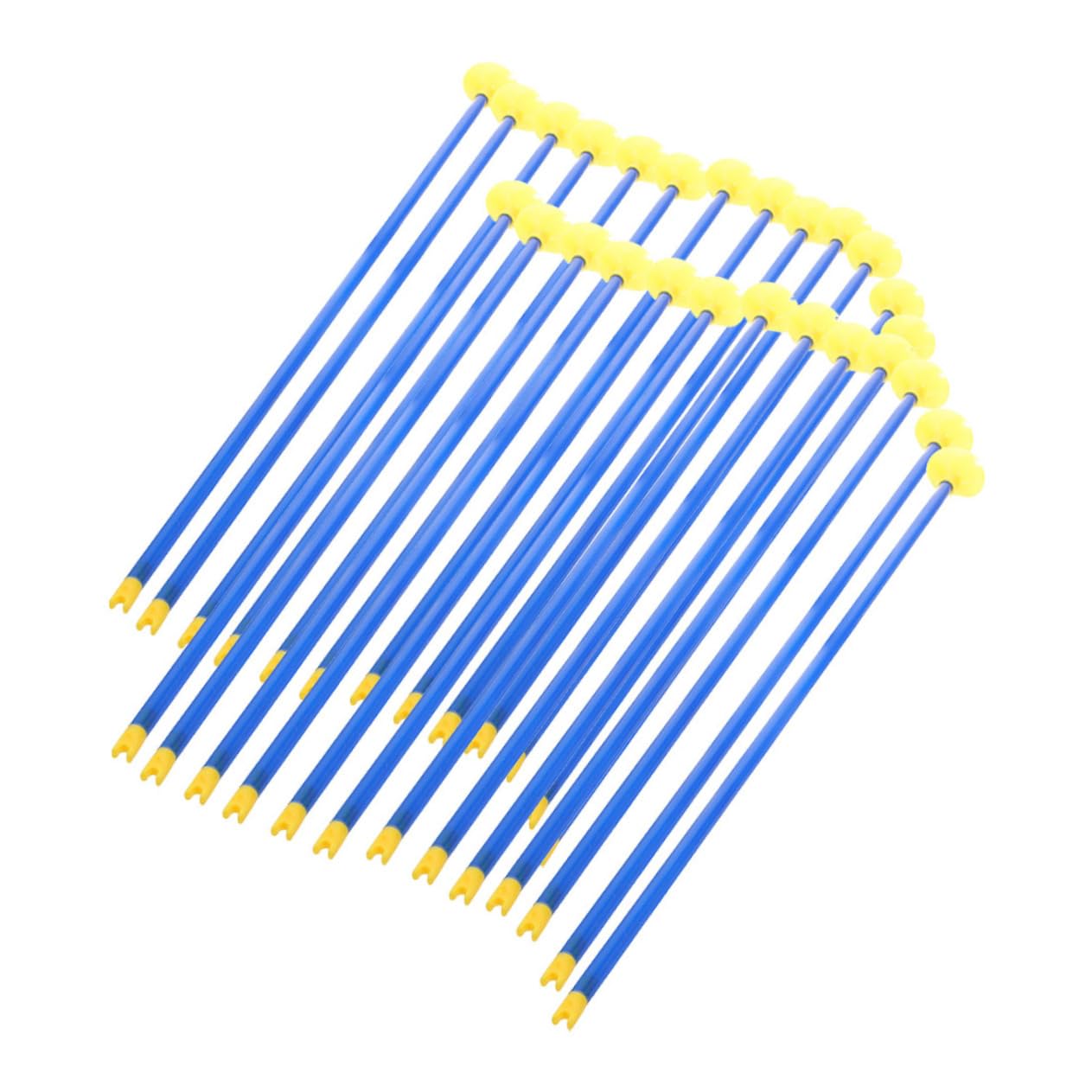 Toddmomy 24pcs Archery Replacement Suction Cup Arrows Safety Sucker Tips for Archery Accessories for Boys