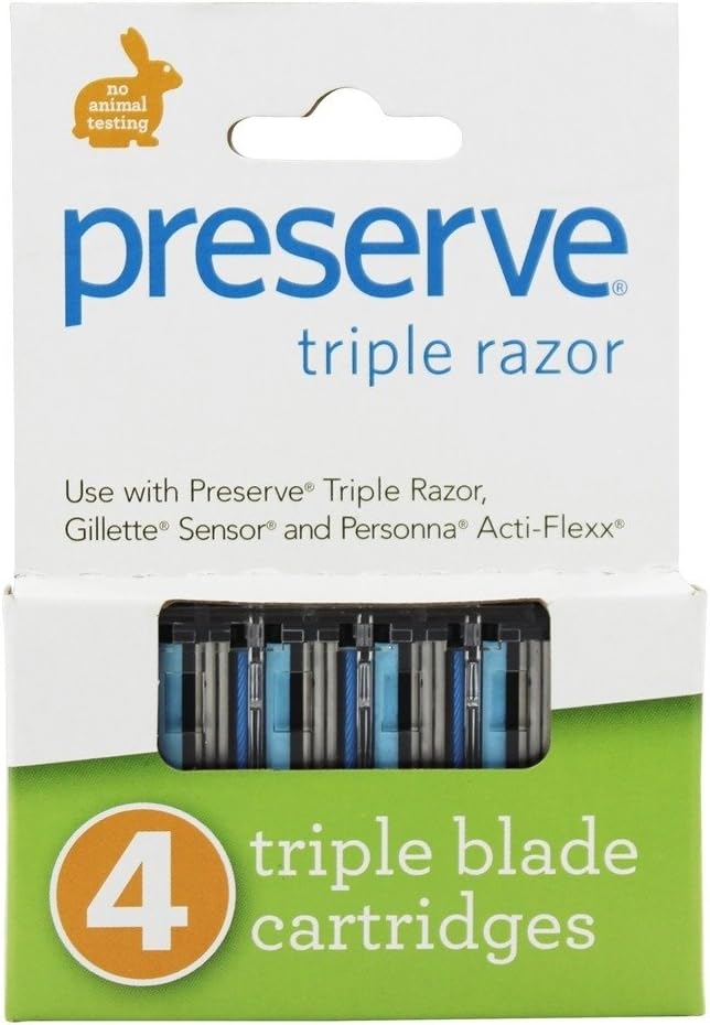 PreserveRecycline Triple Blade Cartridges