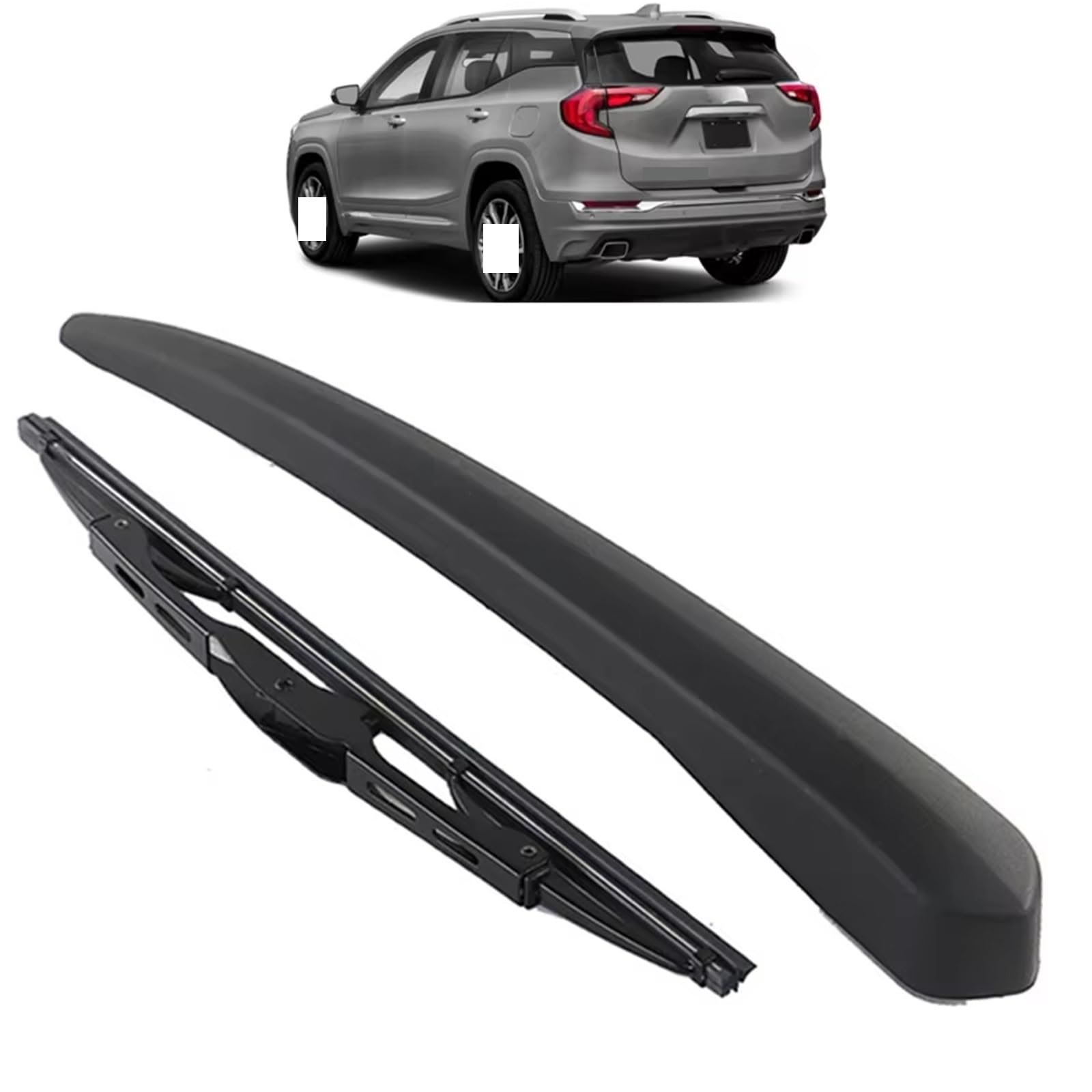 Limpiaparabrisas Trasero Para GMC Para Terrain 2018-2024 Limpiaparabrisas 12 "hojas Traseras Coche Ventana Trasera Para Brazo Escobillas Delanteras