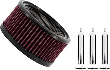 Trask Performance fits TMTM-1020-BPCH Big Power Filter Kit - Chrome