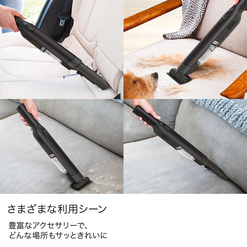 Shark EVOPOWER ハンディクリーナー　掃除機WV202JBK Amazon | Shark EVOPOWER 充電式ハンディクリーナー WV202JBK ＋