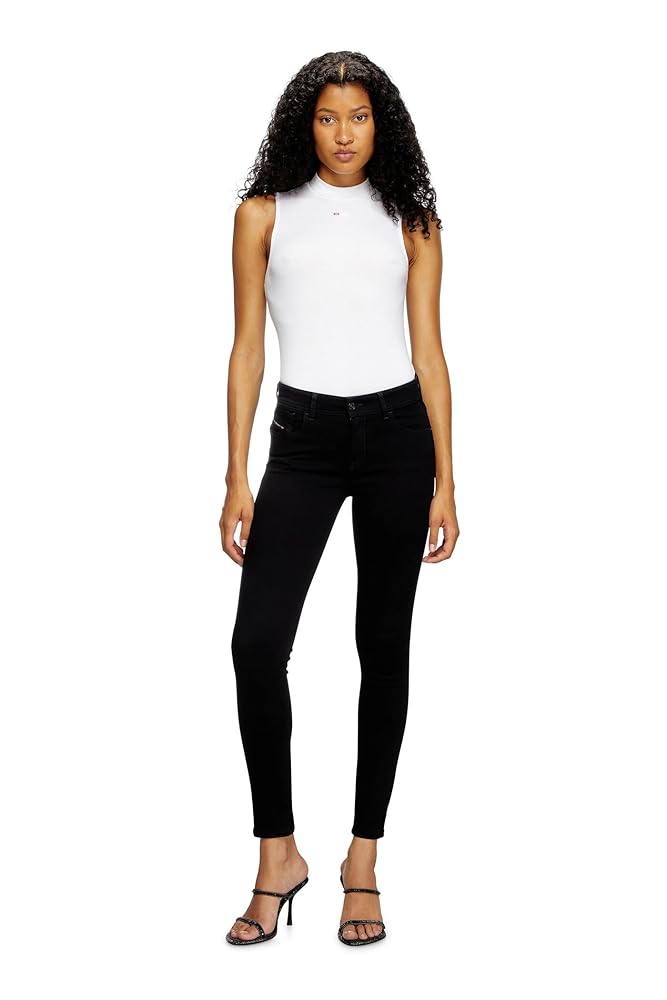 洗練されたデザイン　DIESEL 2017 Slandy 28 ブラック Diesel 2017 SLANDY - Skinny Jeans at Amazon Women's Jeans store