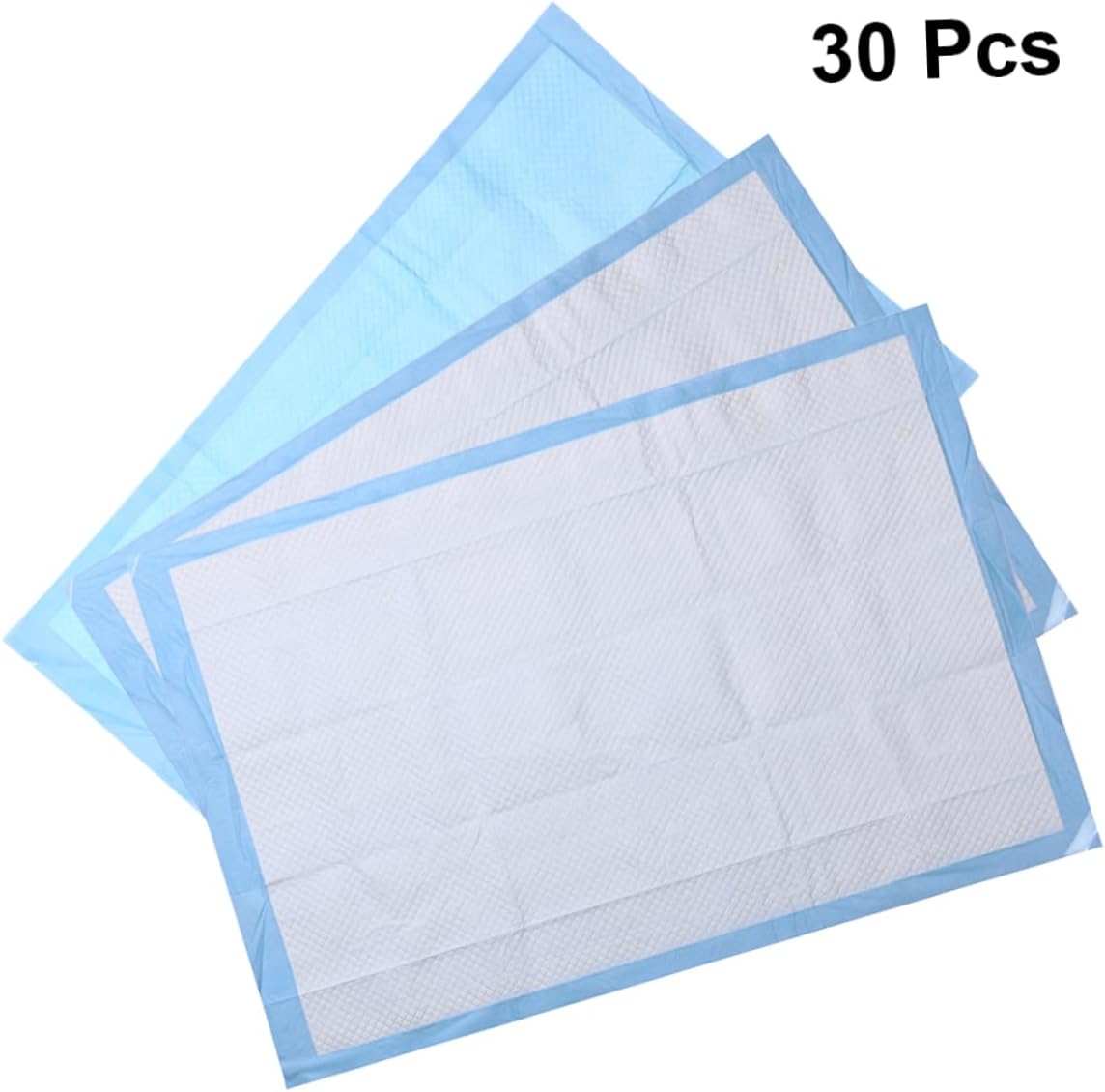UPKOCH 30pcs Pet Changing Pad Puppy Pads Guinea Pig Bedding Pet Supplies Instant Absorbency