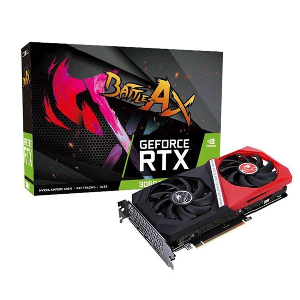 Amazon | EEDSDLTQ ゲーミングビデオカード GeForce RTX 3060 Ti Duo 