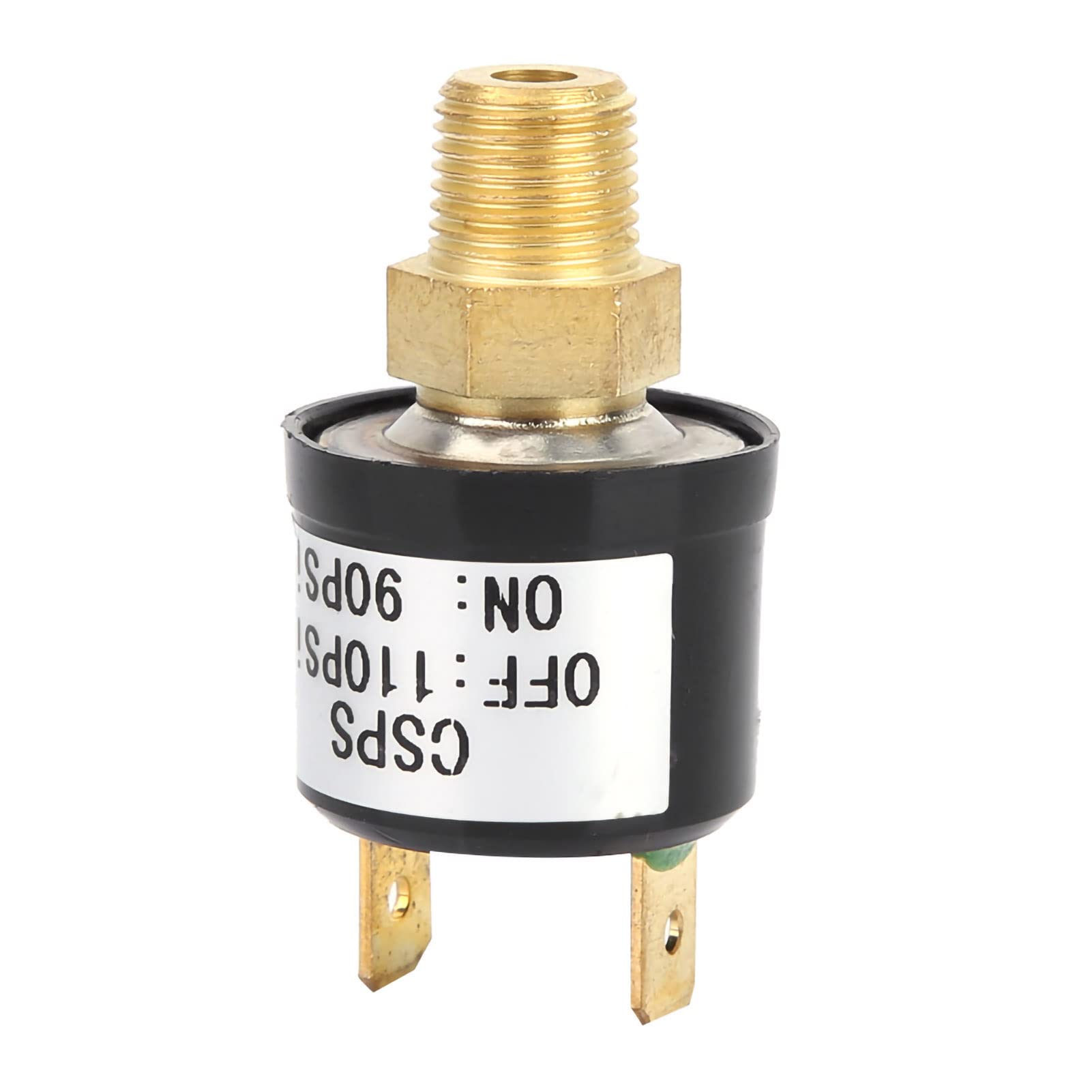 Wyłącznik Ciśnieniowy do Sprężarki Powietrza, 90-110 PSI, 110-220 VAC, 6-36 VDC, NO/NC, do Pompy Powietrza