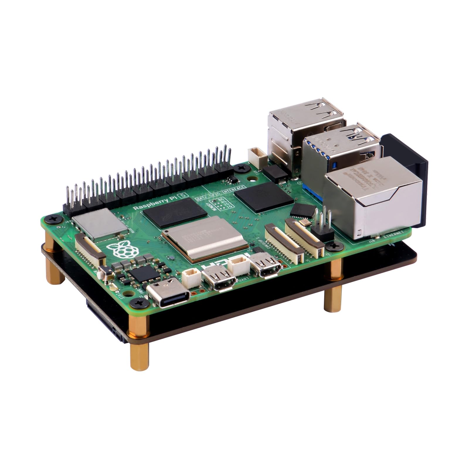 GeeekPi N06 M.2 NVME SSD USB Adapter for Raspberry Pi 5, Support M.2 NVMe SSD 2230 2242 2260 2280 — view 9