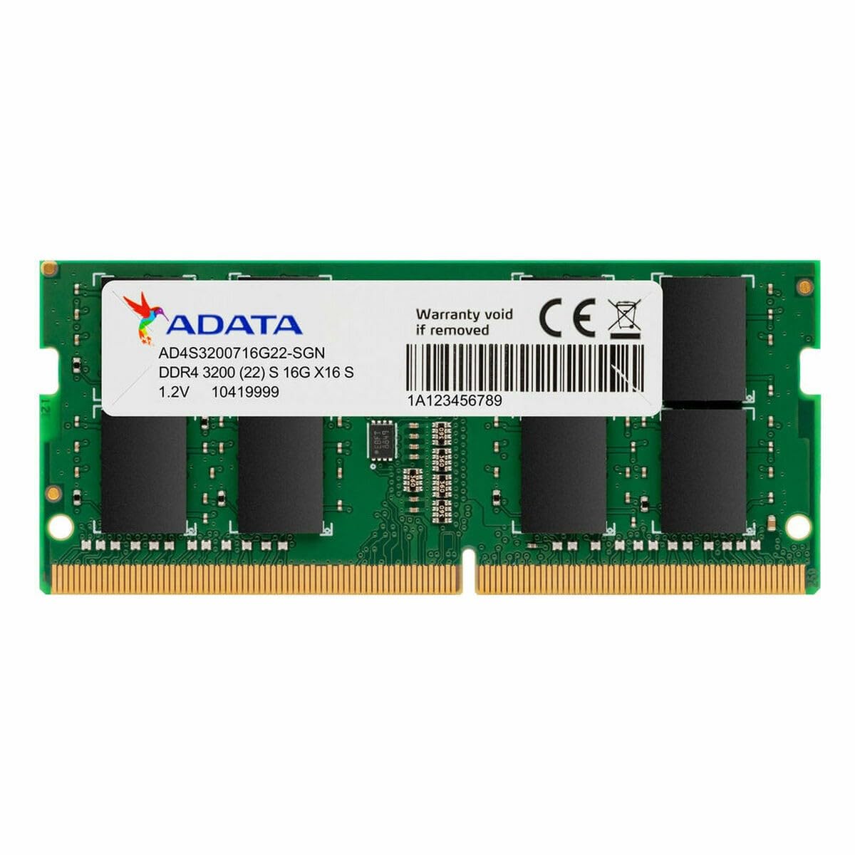 ADATA 8GB DDR4 3200MHz SO-DIMM Laptop RAM – Premier Series – PC4-25600/21300 – 260Pin – CL19 – Memoria per notebook ad alte prestazioni – Perfettamente adatta – 10 anni di garanzia, chip Hynix Premium