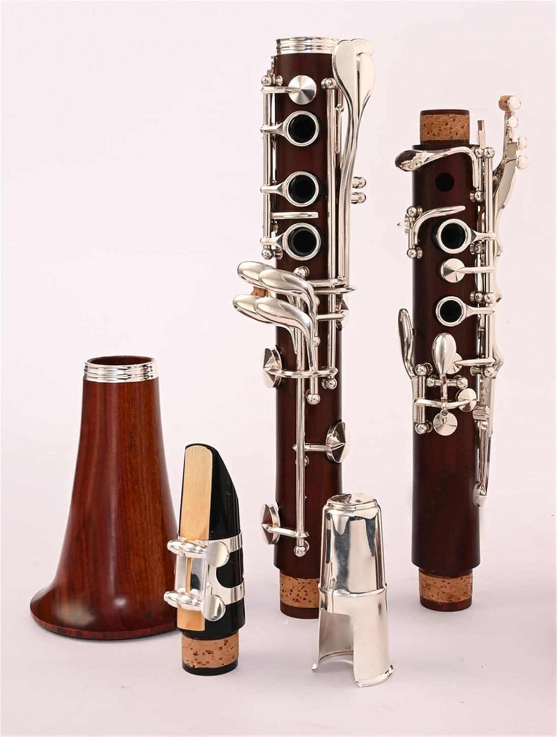 Wooden clarinet B flat musical instrument beginner adult grading examination Clarinet