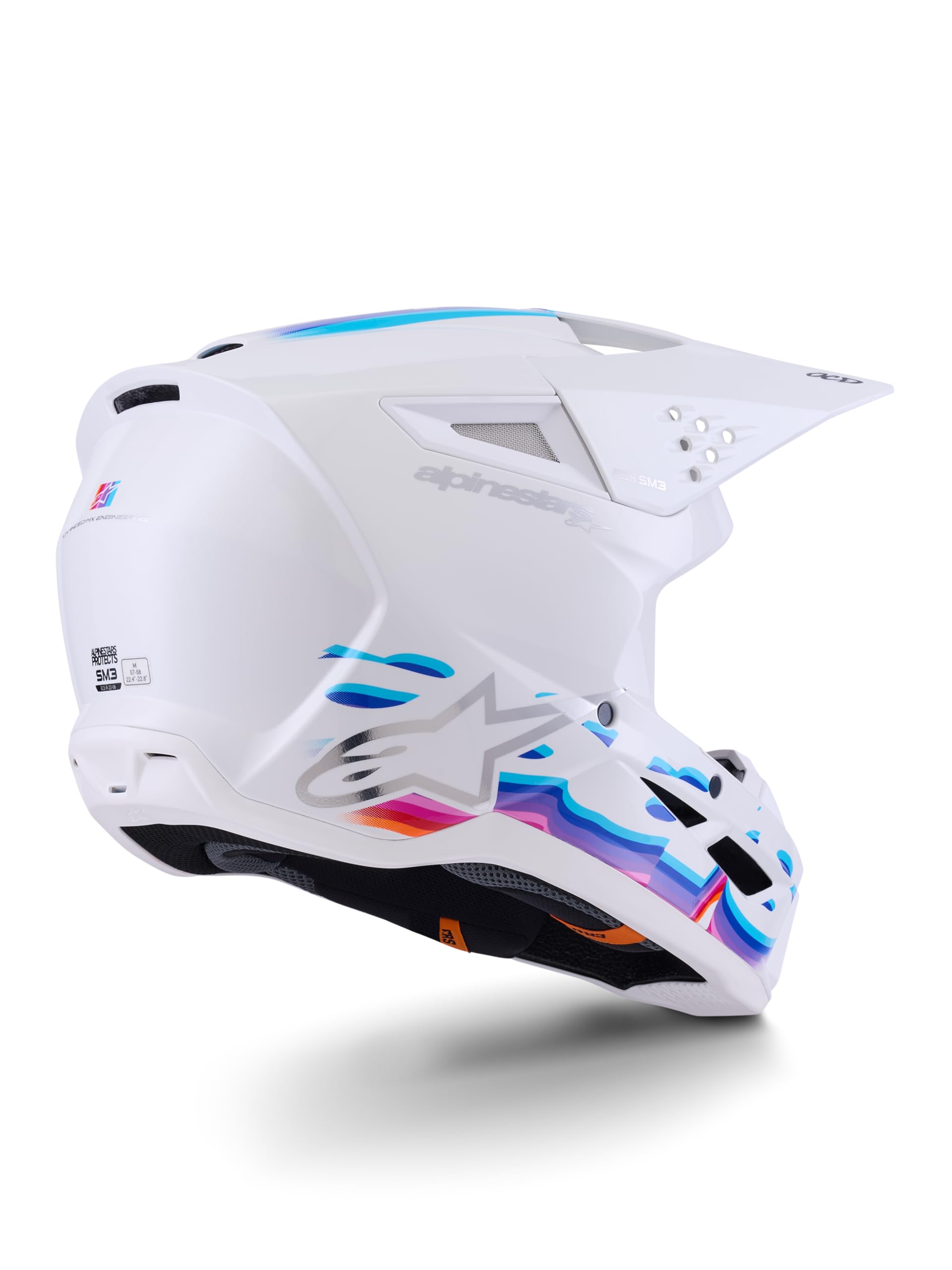 Alpinestars S-M3 Force Casco da motocross