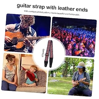 GOOHOCHY Sangle De Guitare Saxophone Accessoires Sangles De Guitare Électrique Sangles Réglables Guitare Sling Guitare Courroie De Cou Guitare Bandoulière Guitare Ceinture Sangle - Les Beatles, Paul McCartney, John Lennon, RIngo Starr, George Harrison GOOHOCHY Sangle De Guitare Saxophone Accessoires Sangles De Guitare Électrique Sangles Réglables Guitare Sling Guitare Courroie De Cou Guitare Bandoulière Guitare Ceinture Sangle – Image 4