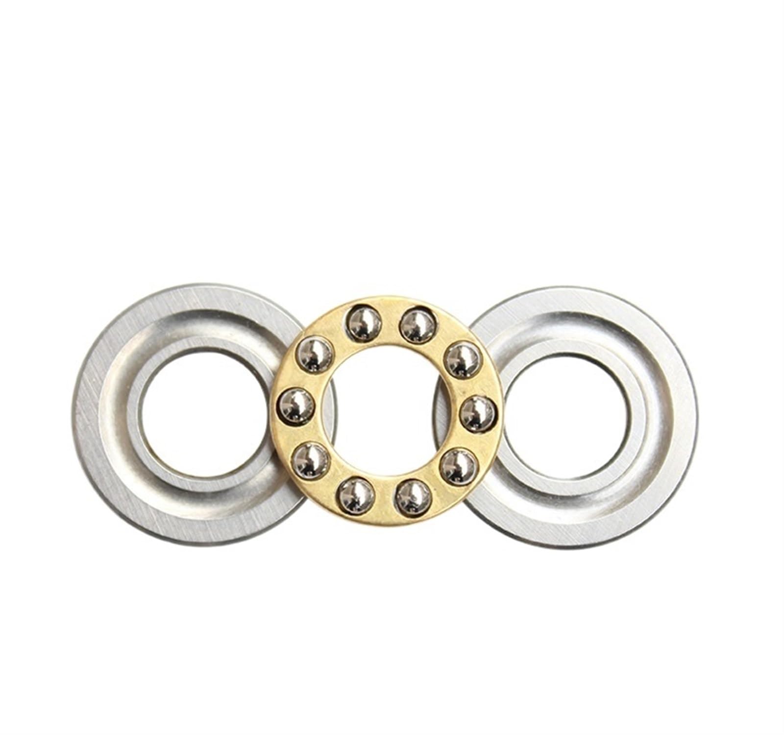 VSPPJYFG Bimetal Seal Shield Micro deep Groove Bearing 1pcs F8-14M 8x14x4mm Mini Thrust Ball Bearing