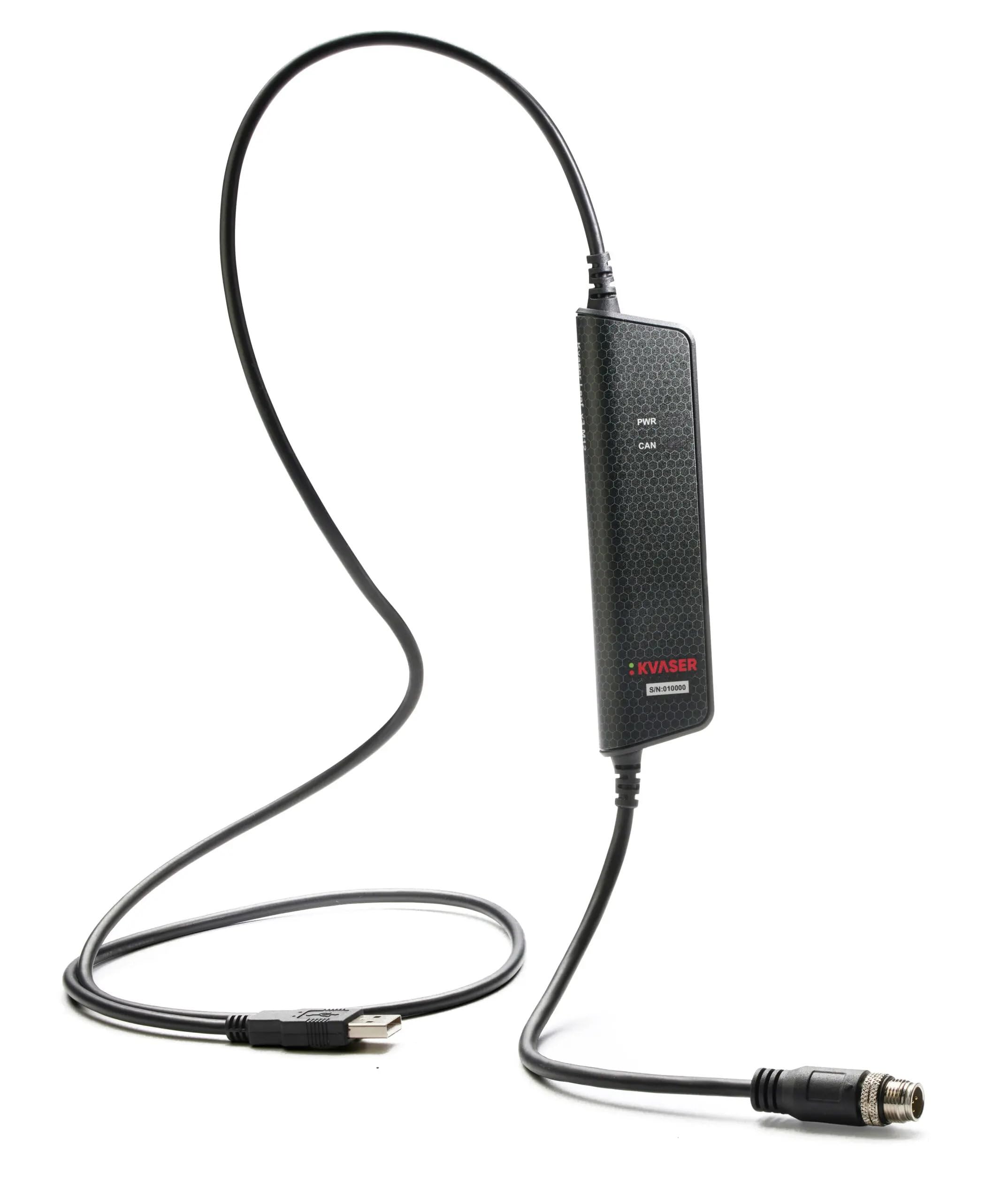 Amazon.com: Kvaser Leaf v3 M12 USB to CAN : Electronics