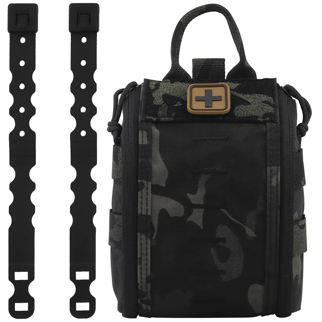 Bolsa táctica Molle IFAK para primeros auxilios, bolsa de herramientas EDC, bolsa de emergencia de supervivencia EMT de liberación rápida, accesorio de caza para deportes al aire libre