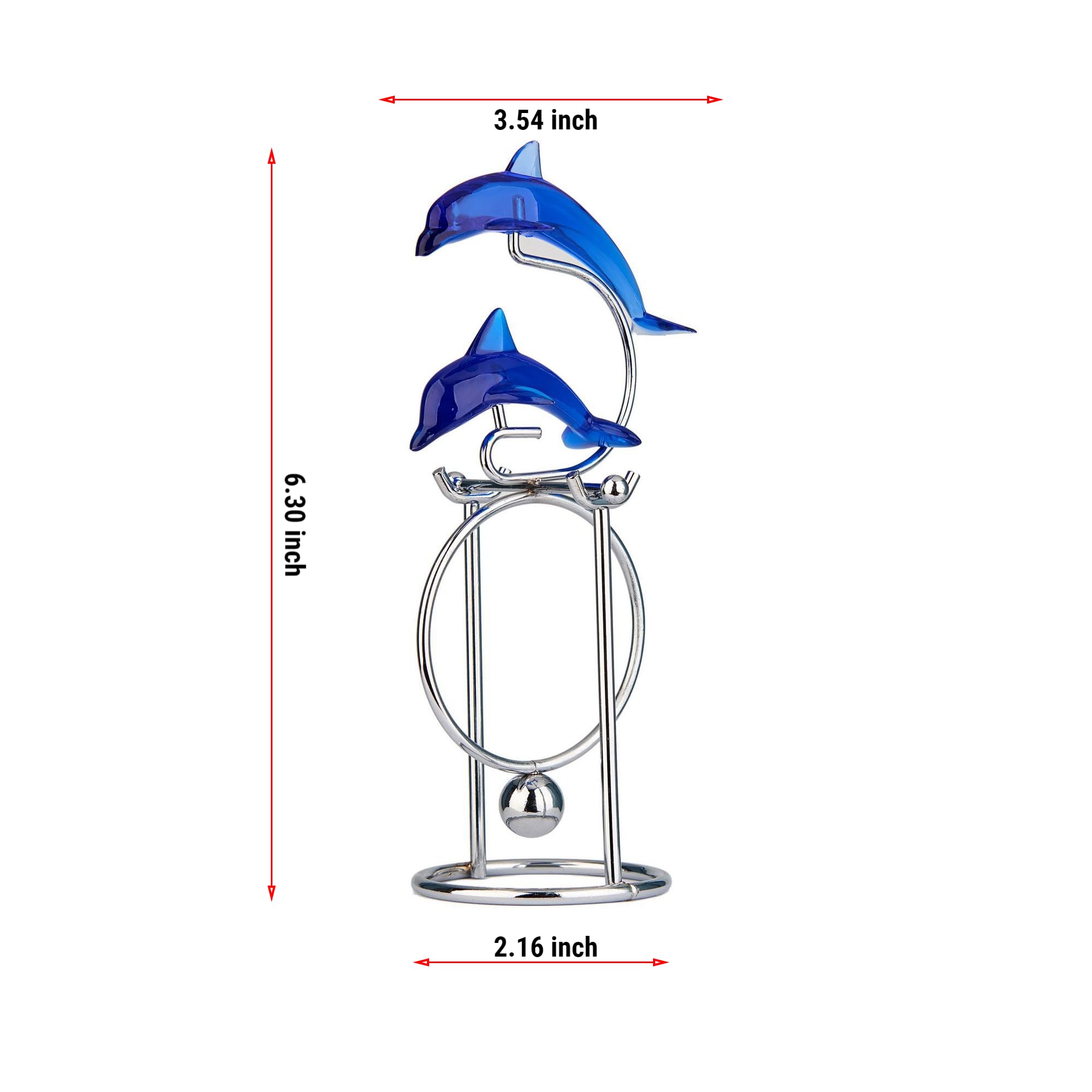 Amazon.com: Sunnytech Dolphins Kinetic Art Balancing Decompression