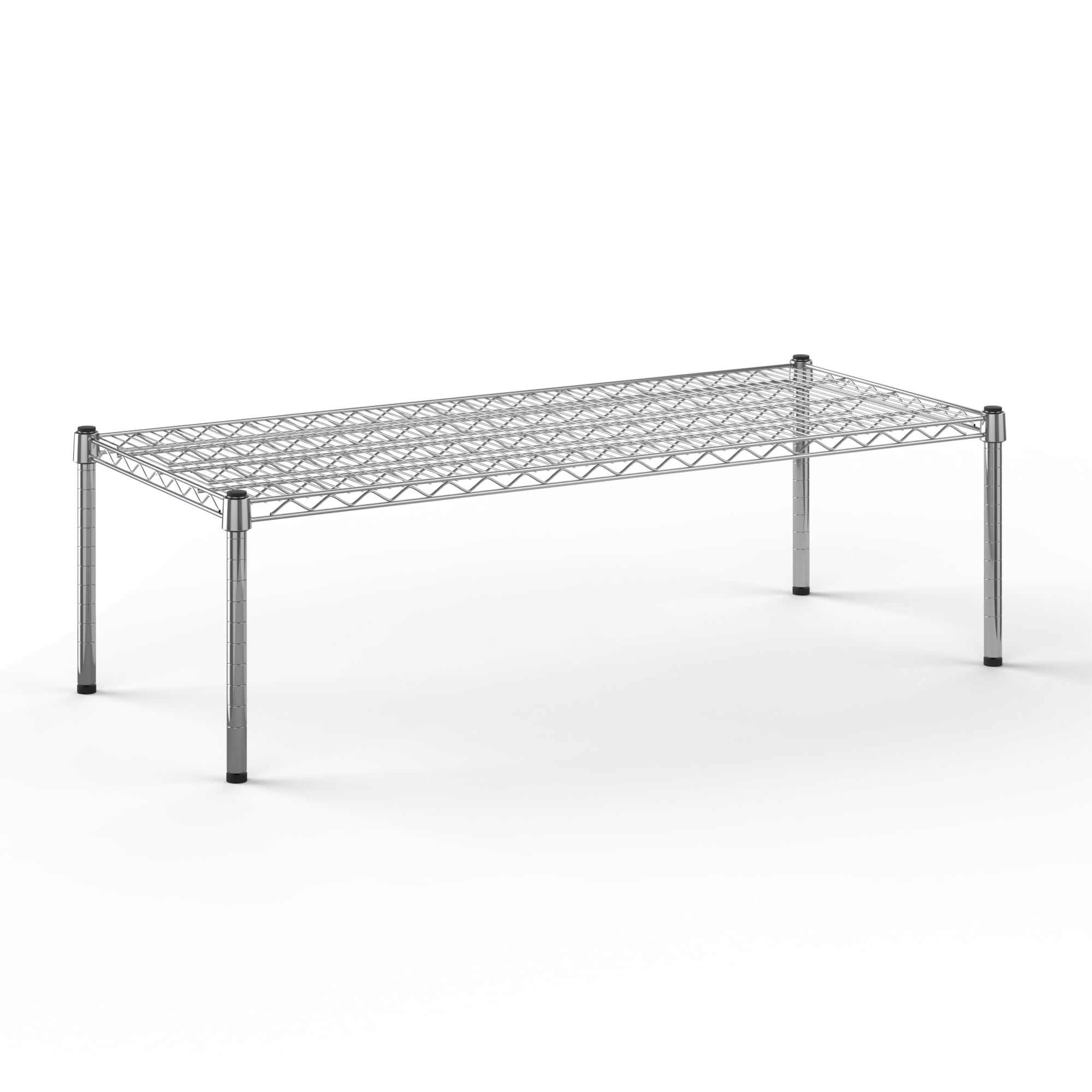 21" Deep x 48" Wide x 14" Height Wire Shelving Kit | 1-Tier | NSF Commercial Storage Rack Unit